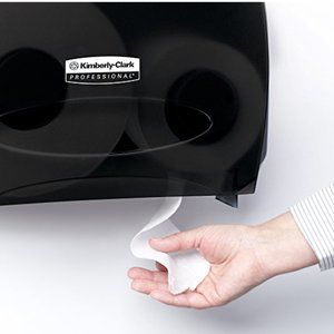 Jumbo toilet paper & dispenser, commercial set new